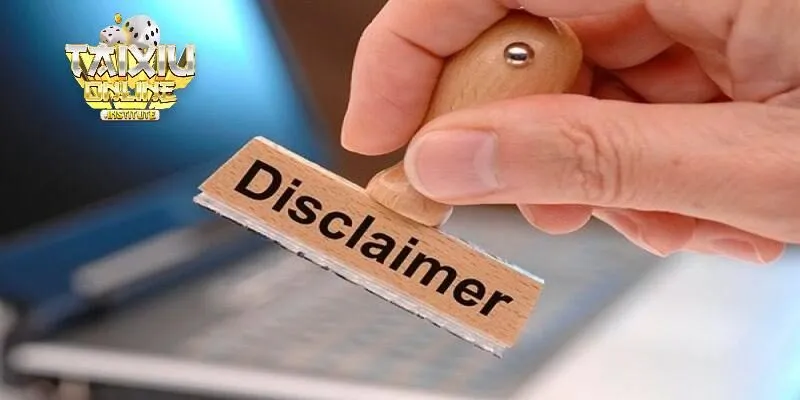 Nội dung miễn trừ trách nhiệm về rủi ro tài chính
