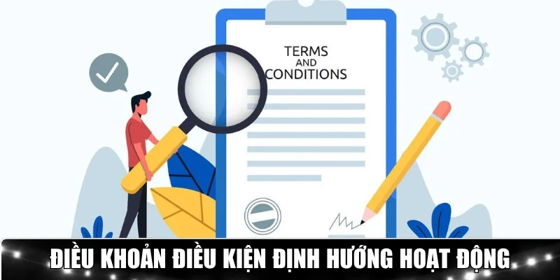 Điều khoản điều kiện định hướng hoạt động Bongdaso